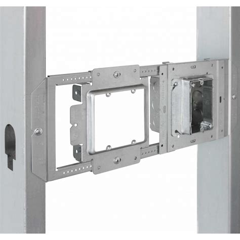 low voltage boxes for metal studs|metal stud box brackets.